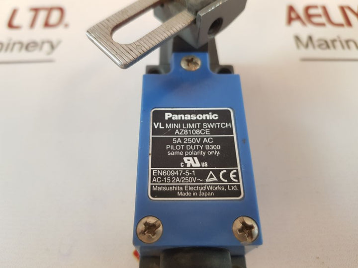PanasonicMatsushita Az8108Ce Vl Mini Limit Switch With Leaver
