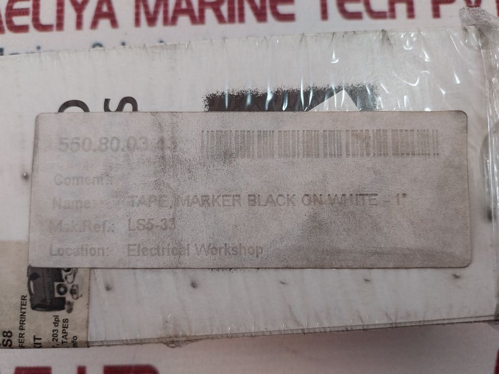 Panduit Ls5-33 Supply Cartridge Black On White Industrial