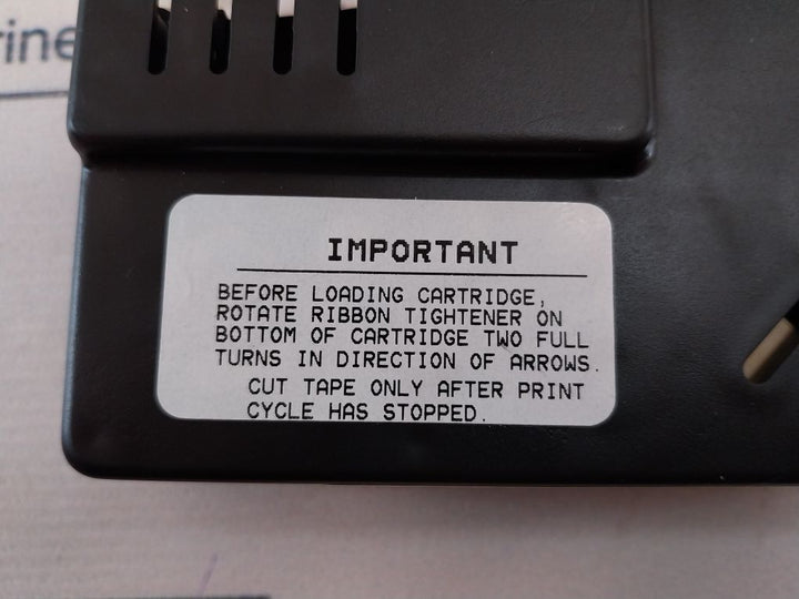 Panduit Ls5-33 Supply Cartridge Black On White Industrial