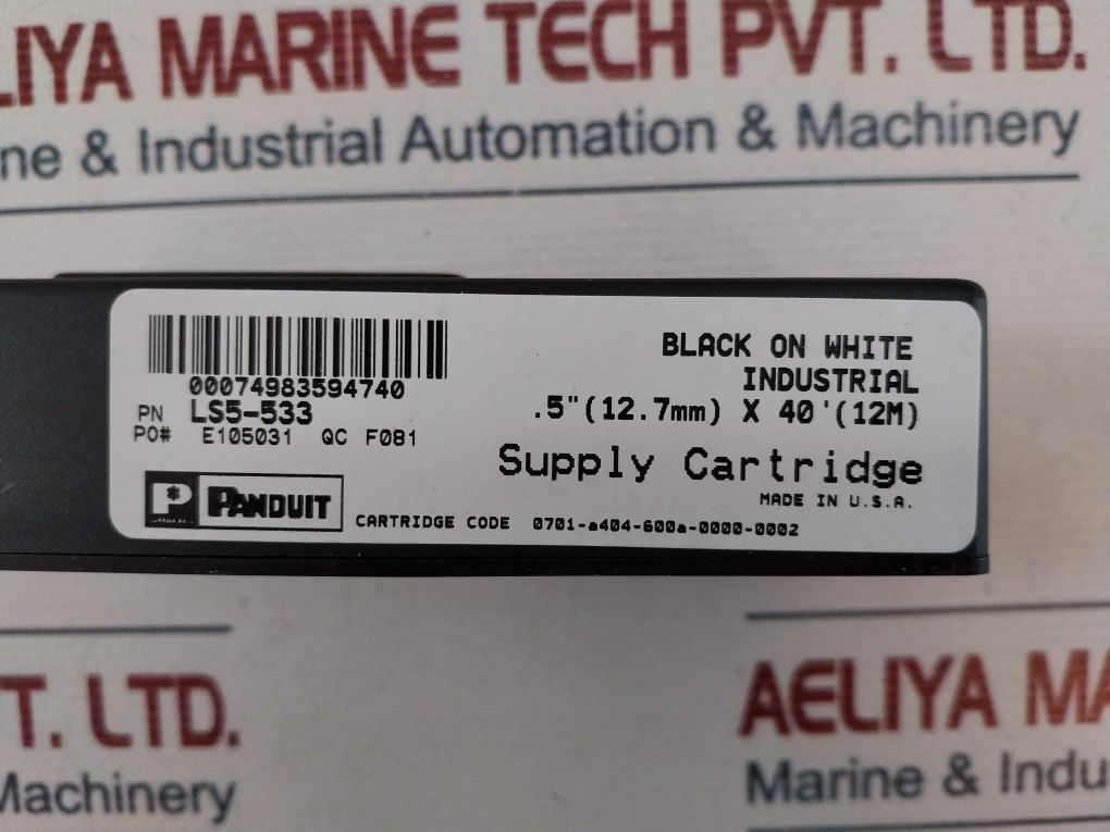 Panduit Ls5-533 Supply Cartridge