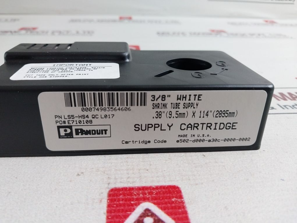 Panduit Ls5-hs4 Qc L017 Shrink Tube Supply Cartridge