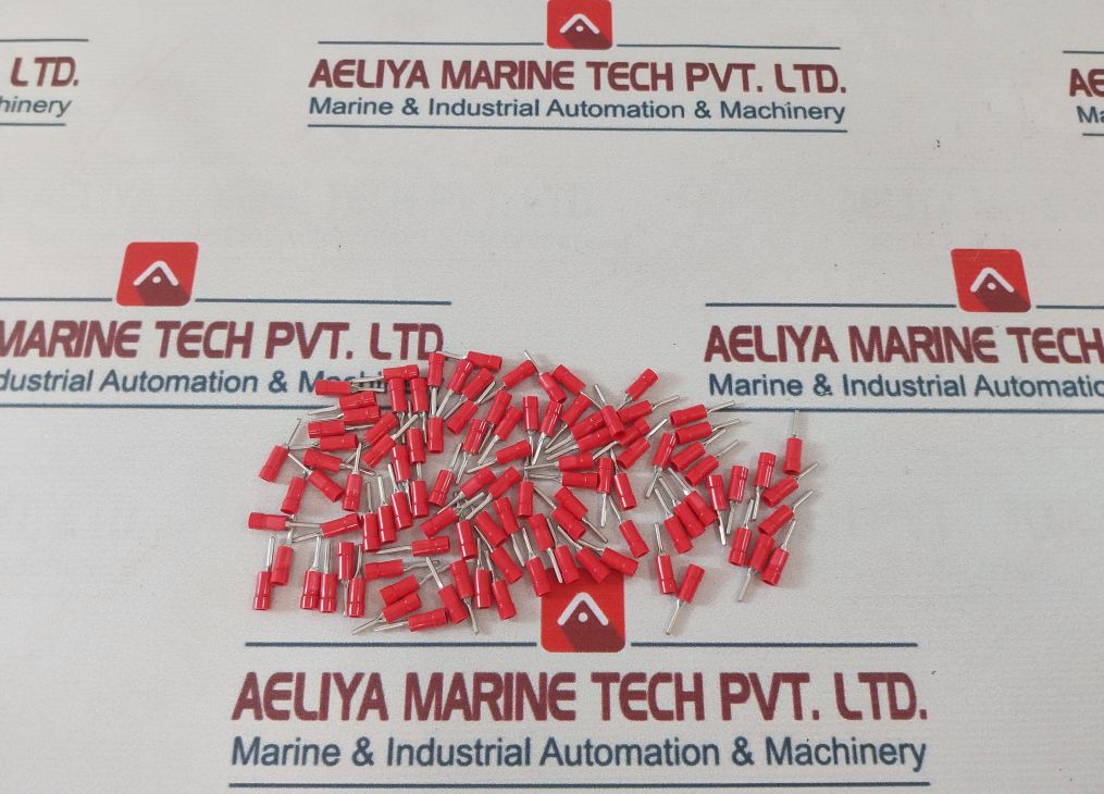 Lot Of 100X Panduit Pmv1-p10-cy Terminals Connector Metric Pin-vinyl Insulated