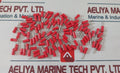 Lot Of 100X Panduit Pmv1-p10-cy Terminals Connector Metric Pin-vinyl Insulated