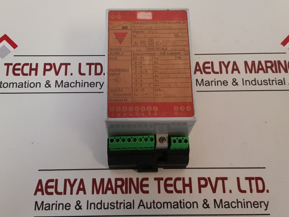 Pantec 911041 Transducer For Active Power Measurements Apa6
