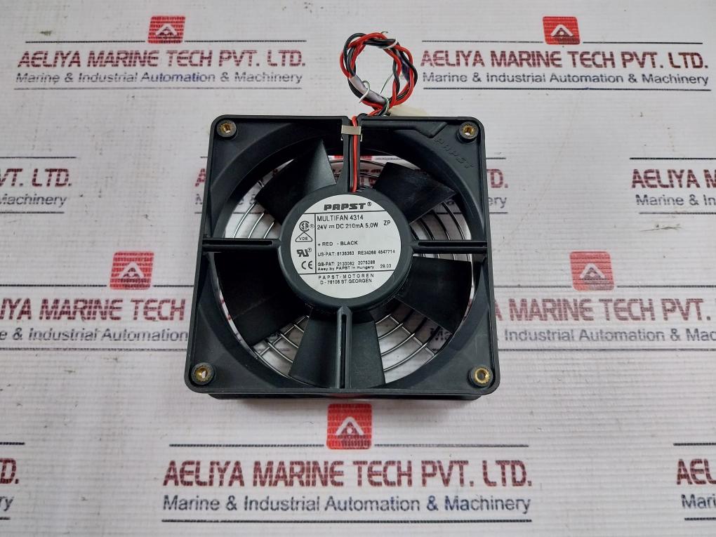 Papst Multifan 4314 Dc Axial Cooling Fan 24V Dc 210 Ma