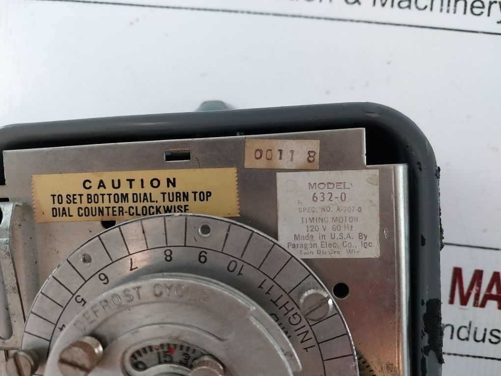 Paragon 632-00 Timing Motor