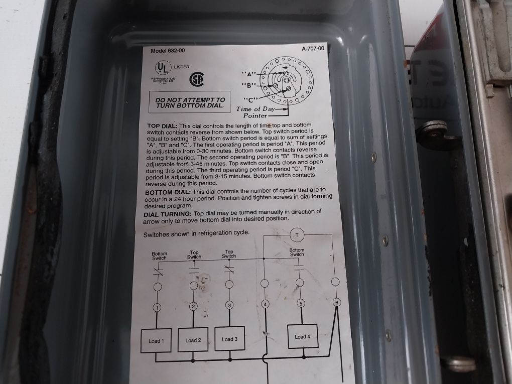 Paragon 632-00 Timing Motor