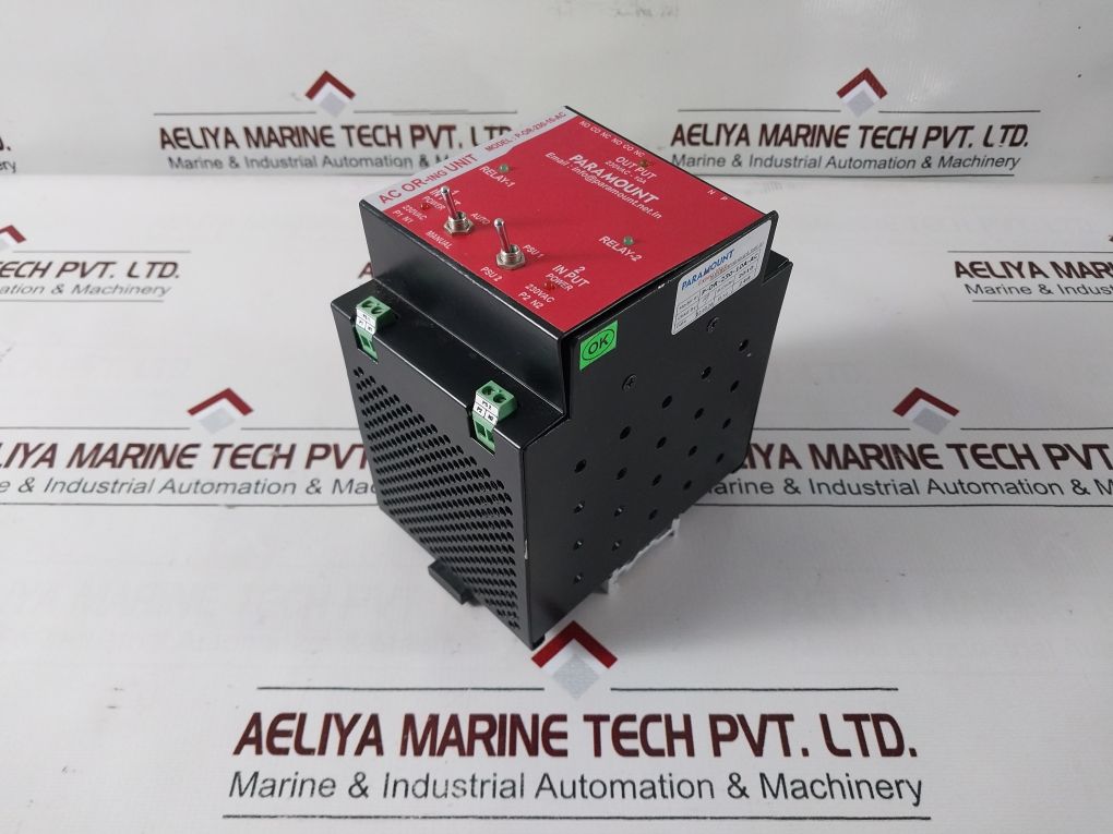 Paramount P-or-230-10-ac Ac Or-ing Unit
