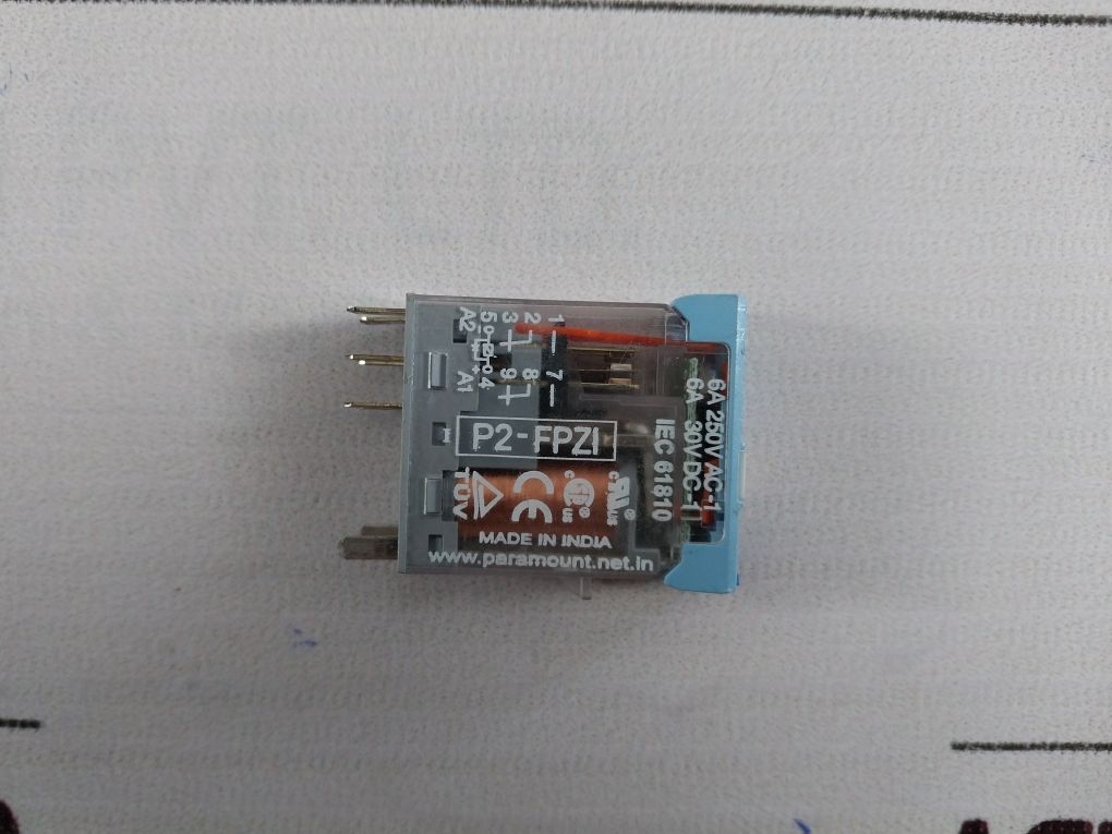 Lot Of 7X Paramount P2-fpzi Relay Dc 24V – Aeliya Marine Tech