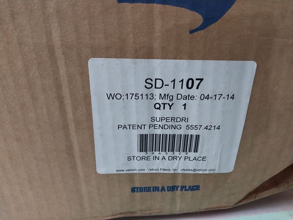 Parker-velcon Sd-1107 5 Gpm Per Cartridge