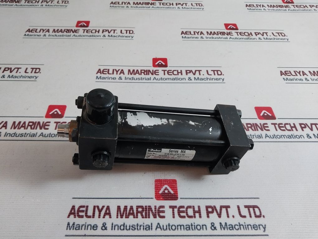 Parker 02.00 Dmaus19A 3.750 Hydraulic Cylinder 200 Psi Air
