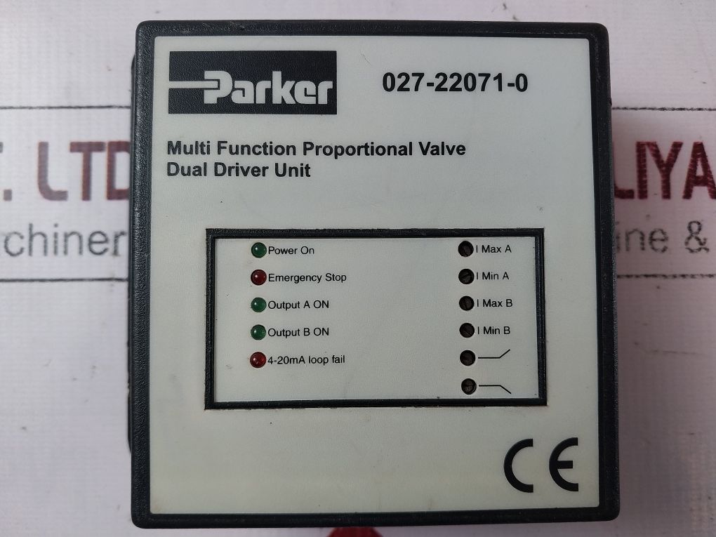 Parker 027-22071-0 Valve Dual Driver Unit