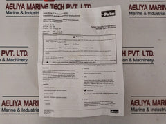 Parker 08F22C2140Aafr Repair Kit For Solenoid Valve