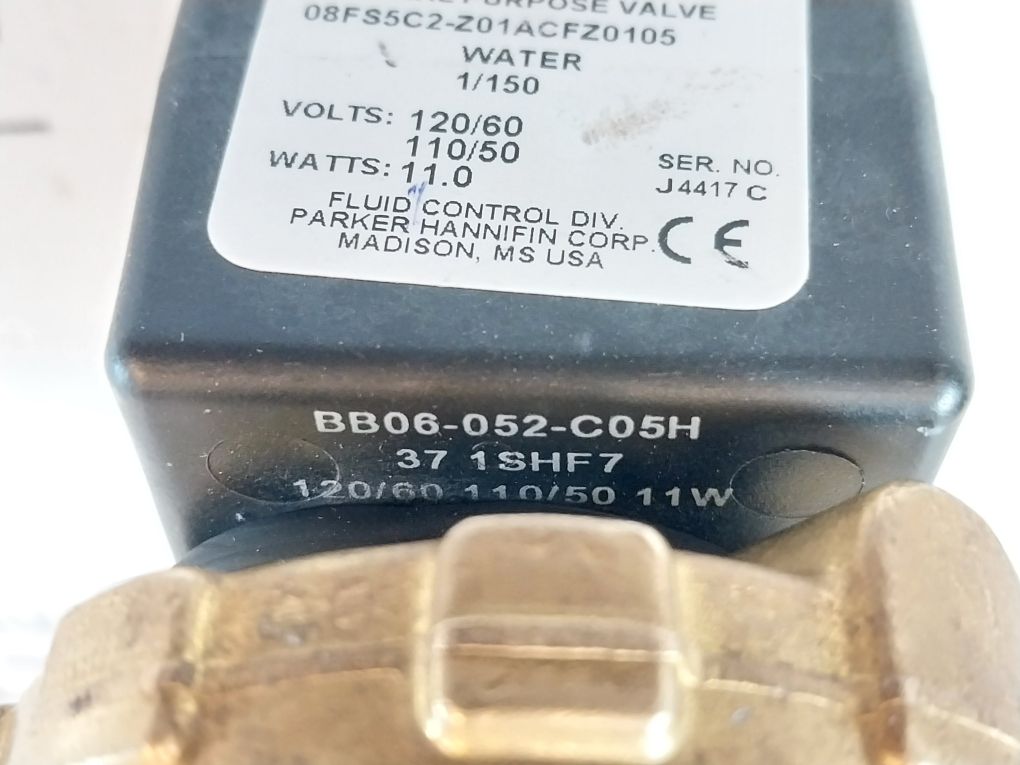 Parker 08Fs5C2-z01Acfz0105 Solenoid Valve