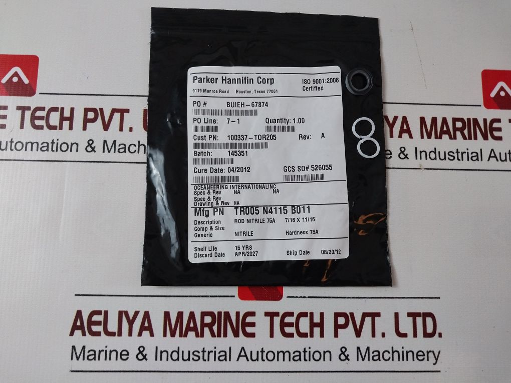 Parker 100740-sk Seal Valve Kit