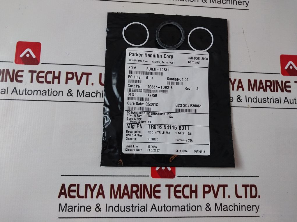 Parker 100740-sk Seal Valve Kit