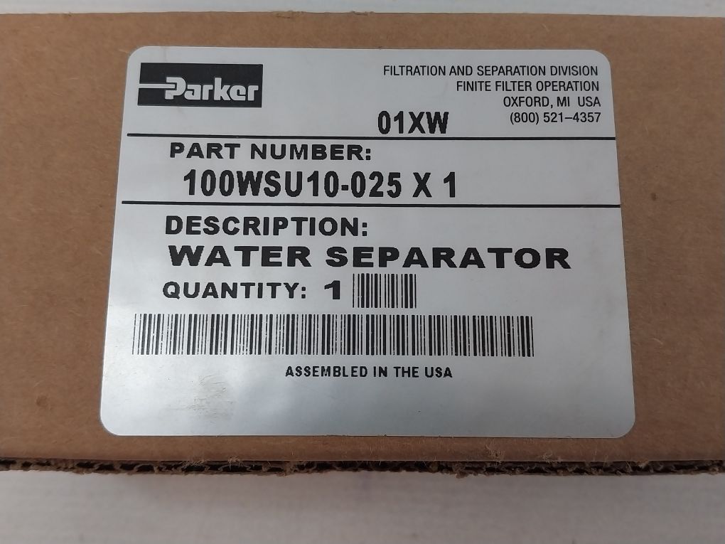Parker 100Wsu10-025 X 1 Finite Filter Element