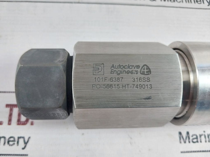 Parker 101F-6386 Autoclave Check Valve 16Mp7-macl-20-v-ss