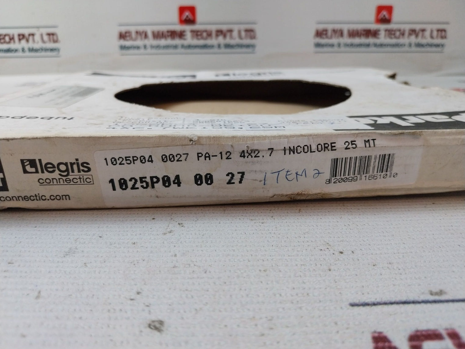 Parker 1025P04 00 27 Legris Connectic Nylon Flexible White Hose