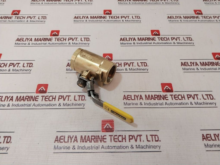 Parker 1039970 Ball Valve Vented 1 In Npt Brass