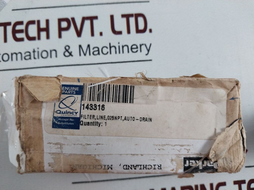 Parker 10F1C00004 Line Filter 1/4In/025