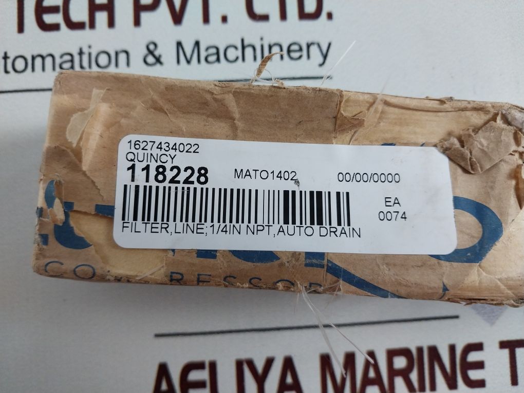 Parker 10F1C00004 Line Filter 1/4In/025