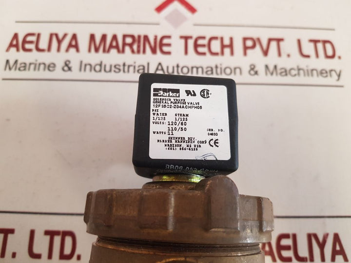 Parker 12Fs5C2-z04Achph05 Solenoid Valve
