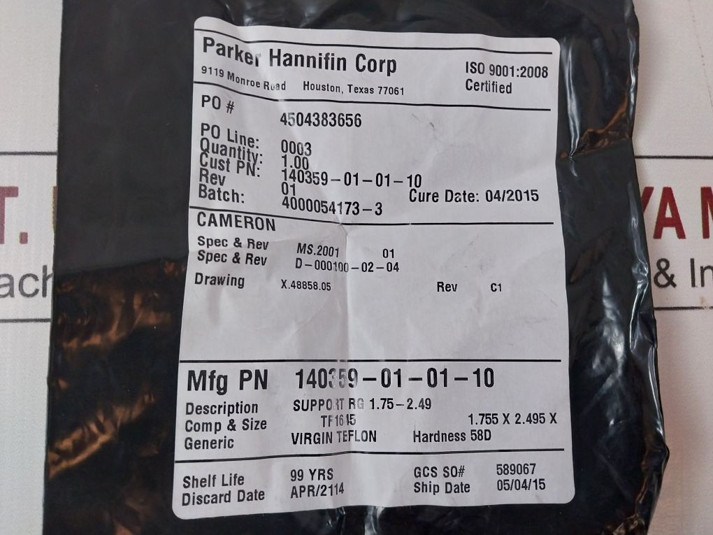 Parker 140359-01-01-10 Seal Kit