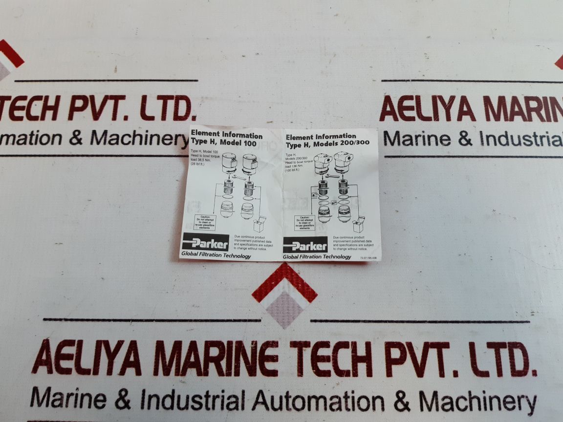 Parker 170z123a hydraulic filter