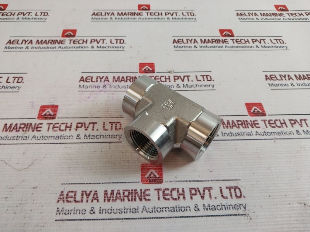 Parker 1 Mmo-ss Stainless Steel Female Pipe Elbow Fpipe-fpipe-fpipe Tee