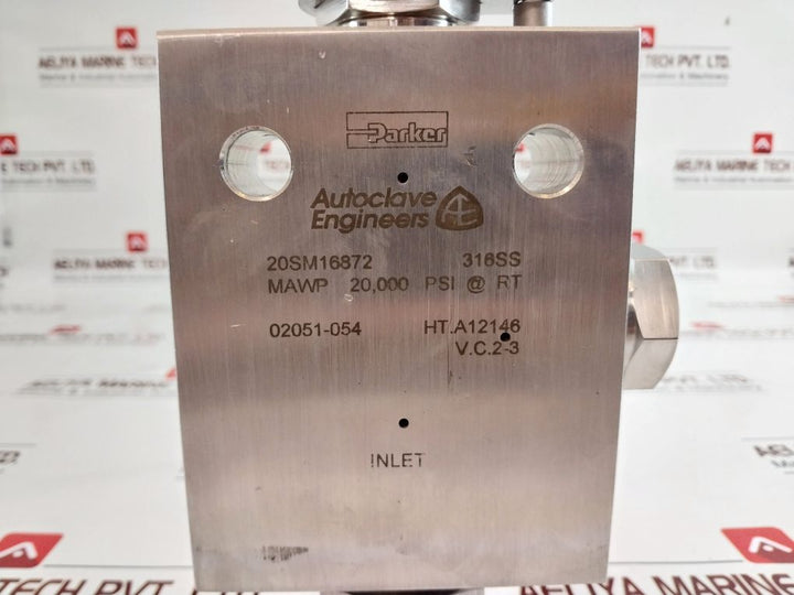Parker 20Sm16872 Needle Valve
