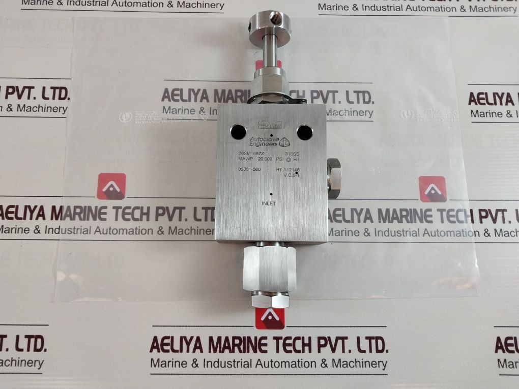 Parker 20Sm16872 Needle Valve Free Shipping