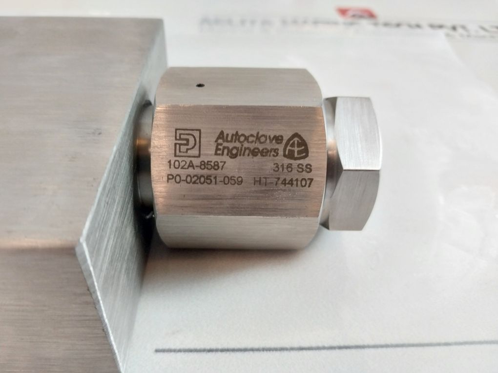 Parker 20Sm16872 Needle Valve Free Shipping