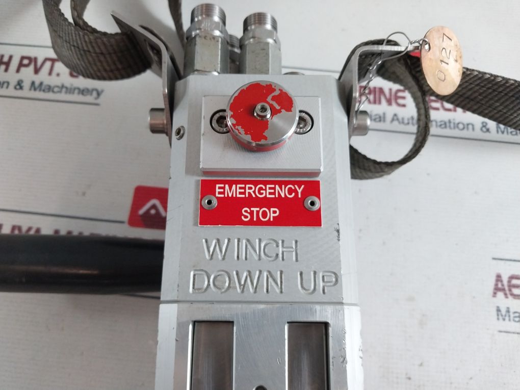 Parker 21064000 Hydraulic Winch Pendant Control Remote With Emergency Stop