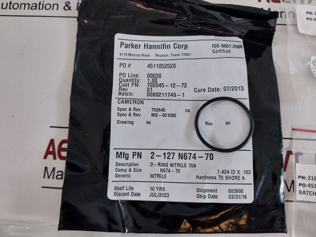 Cameron Iron 2185188-31-99 Drg Valve Repair Kit