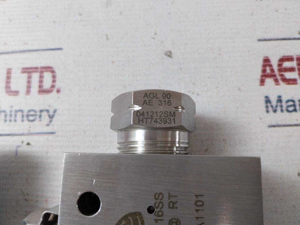 Parker 30Vm9071 Needle Valve Autoclave Engineers 30000 Psi