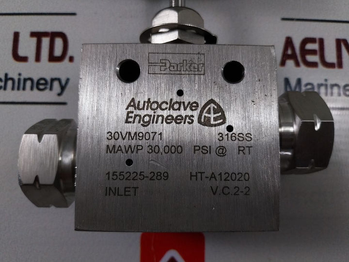 Parker 30Vm9071 Pressure Needle Valve 