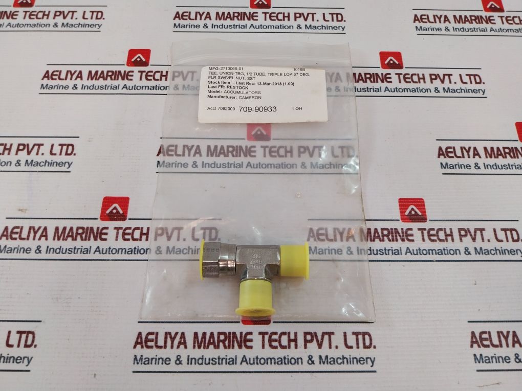 Parker 316 Pipe Fitting Flr Swivel Nut, Sst
