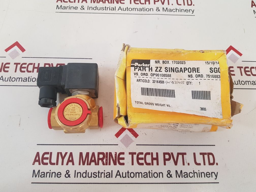 Parker 321K4506 Solenoid Valve
