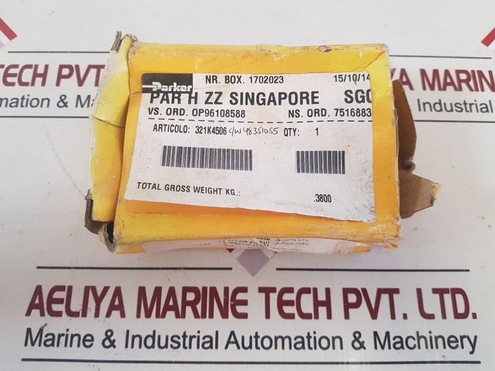 Parker 321K4506 Solenoid Valve