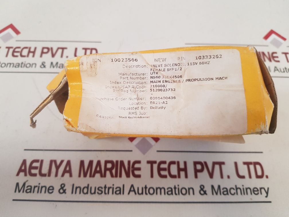 Parker 321K4506 Solenoid Valve