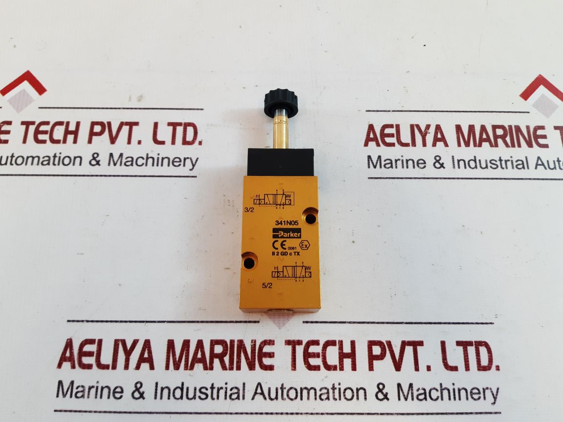 Parker 341N05 Solenoid Valve Namur W/Coil