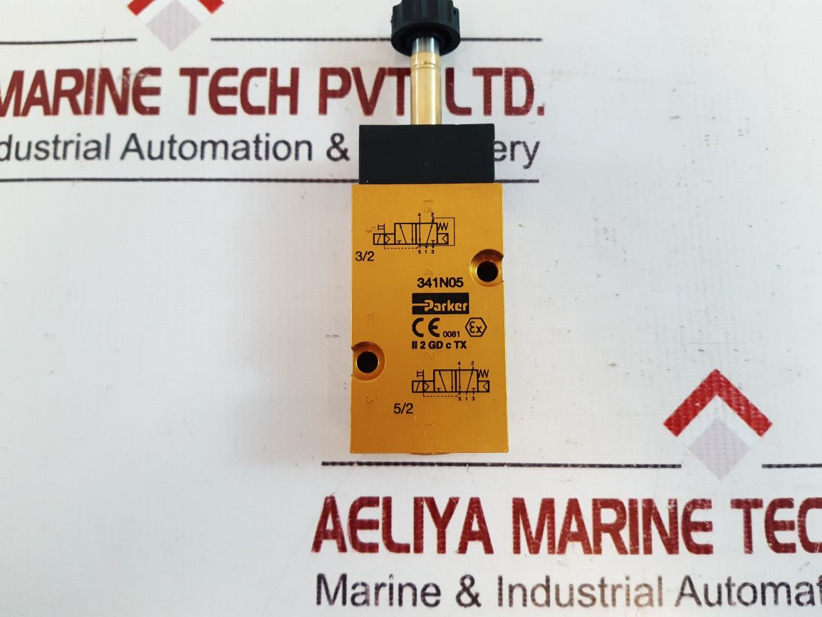 Parker 341N05 Solenoid Valve Namur W/Coil