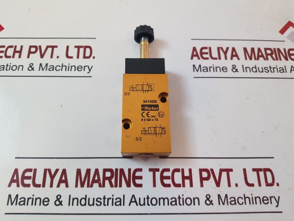 Parker 341N05 Solenoid Valve Namur W/Coil 645919