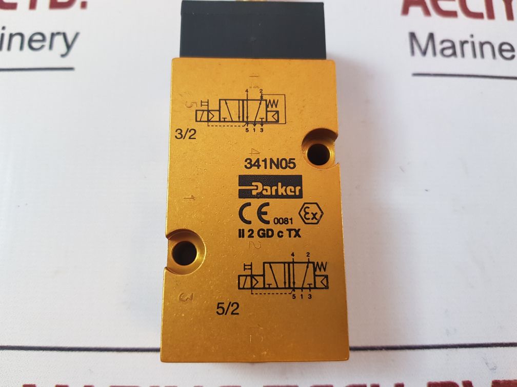 Parker 341N05 Solenoid Valve Namur W/Coil 645919