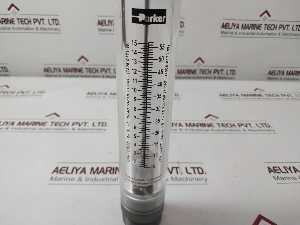 Parker 40-0171 Flowmeter 15 Gpm/56.25 Lpm, 1.5