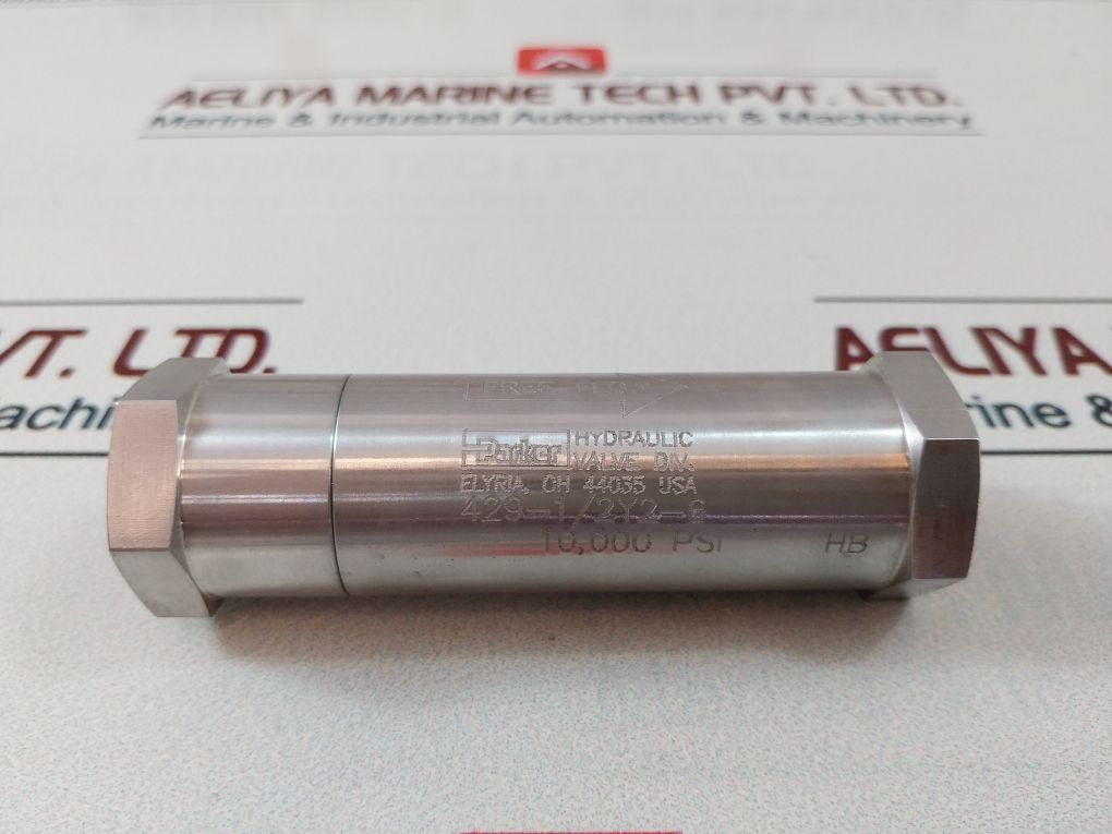 Parker 429-1/2Y2-6 Hydraulic Check Valve 10000 Psi