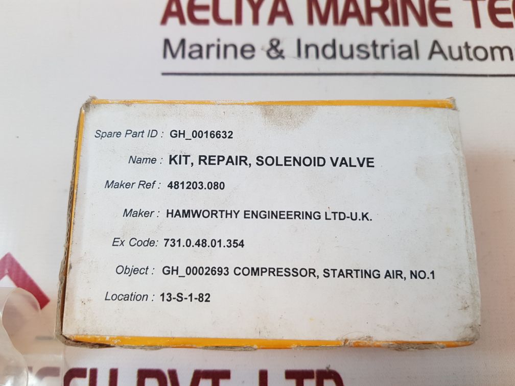 Parker 481203.080 Spare Repair Kit For Solenoid Valve