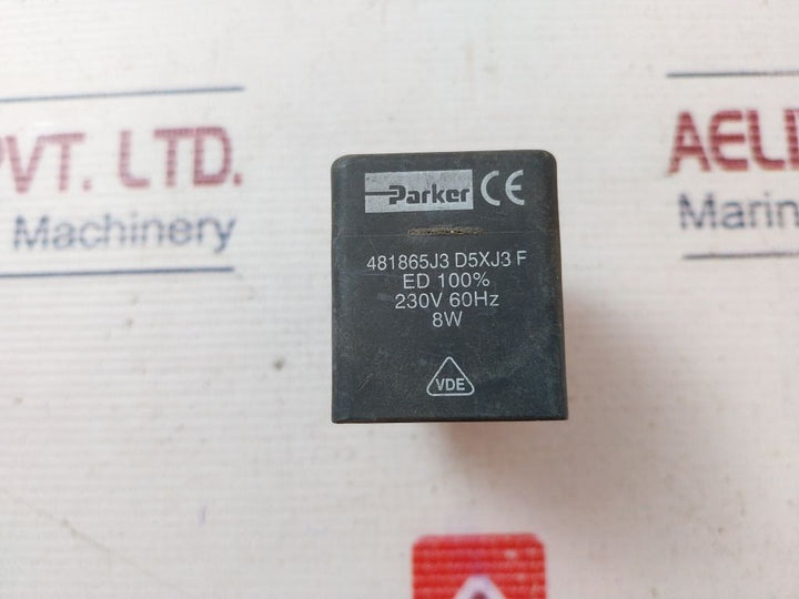 Parker 481865J3 D5Xj3F Solenoid Coil