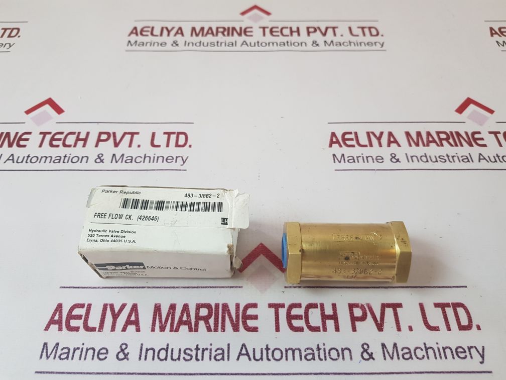 Parker 483-38B2-2 Check Valve
